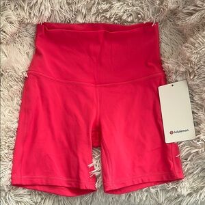 lululemon athletica Women's Pink Shorts Sz 4